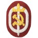 Нарукавный знак Среднего и Старшего начальствующего состава ГУГБ НКВД СССР, обр. 1935 г.
